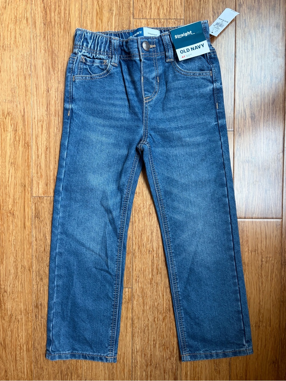 NWT Girls old navy jeans straight fit size 4t